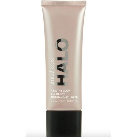 Halo Healthy Glow All In One Tinted Moisturizer Broad Spectrum SPF 25 Tan Dark - Picture 1 of 3